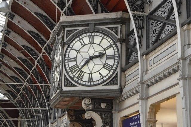 A clock in a train station represents how ecommerce sales insurance is about planning for the future  