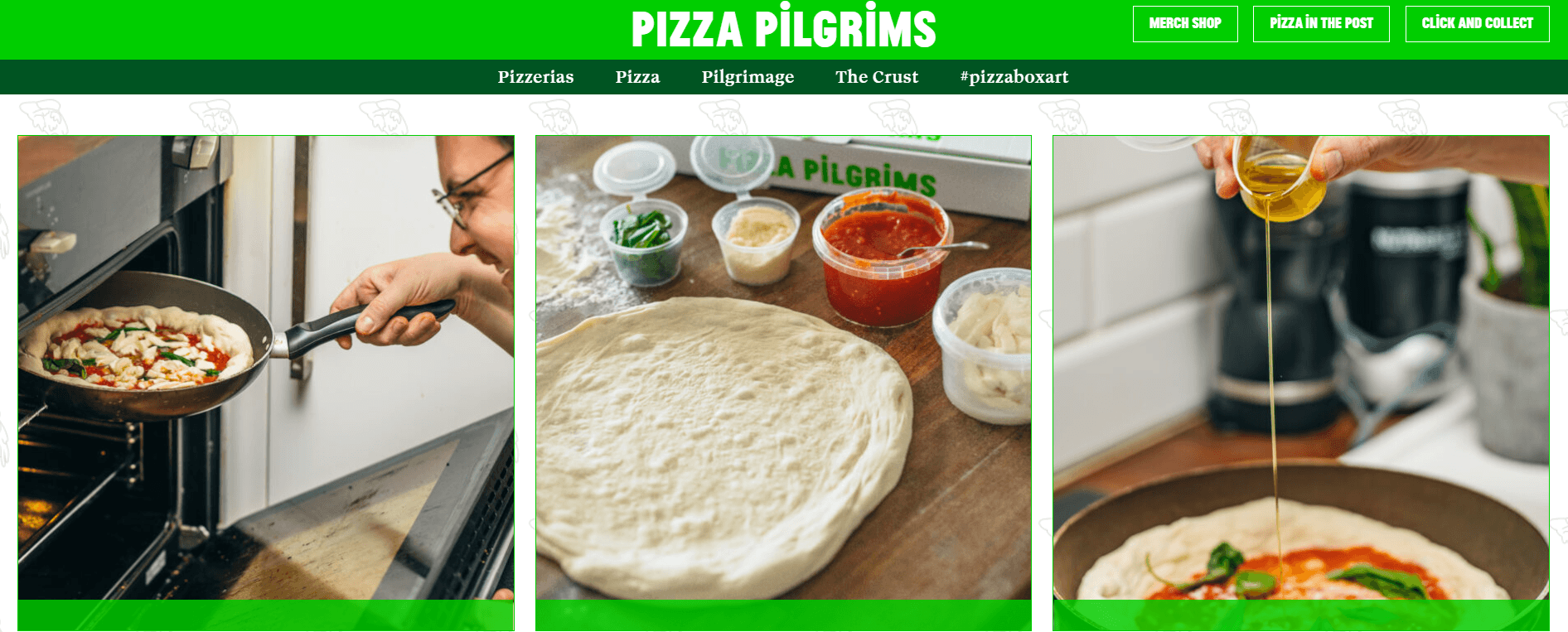 Pizza Pilgrims started a pizza in the post scheme over lockdown